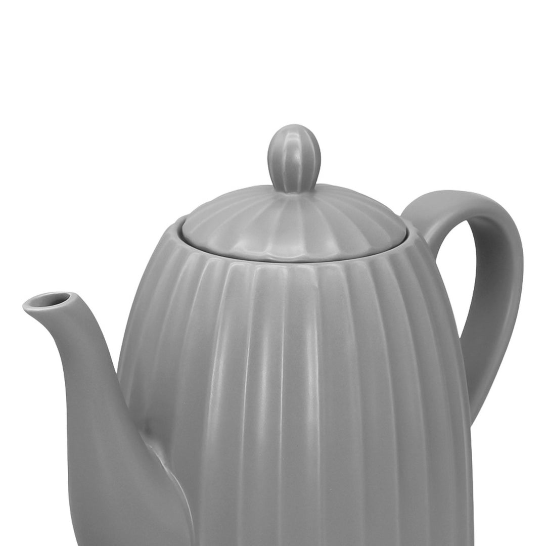 Maestro Keramik-Wasserkocher, Farbe: Grau, Leistung: 1500 W, Fassungsvermögen: 1,5 l, drehbarer Sockel, Wasserstandsanzeige, Netzkabel: 65 cm, MR-077