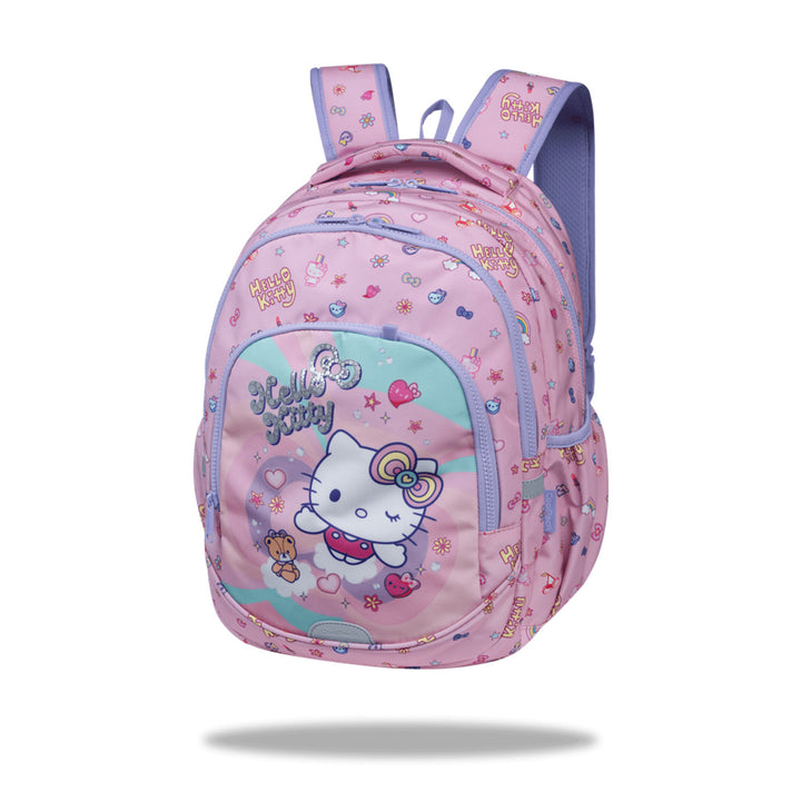 Hello Kitty Coolpack Schulrucksack, Größe Primo Pro (16"), konturierter Rücken und gepolsterte Schultergurte, 2 Hauptfächer und ein Laptopfach, verstärkter Boden, F162025