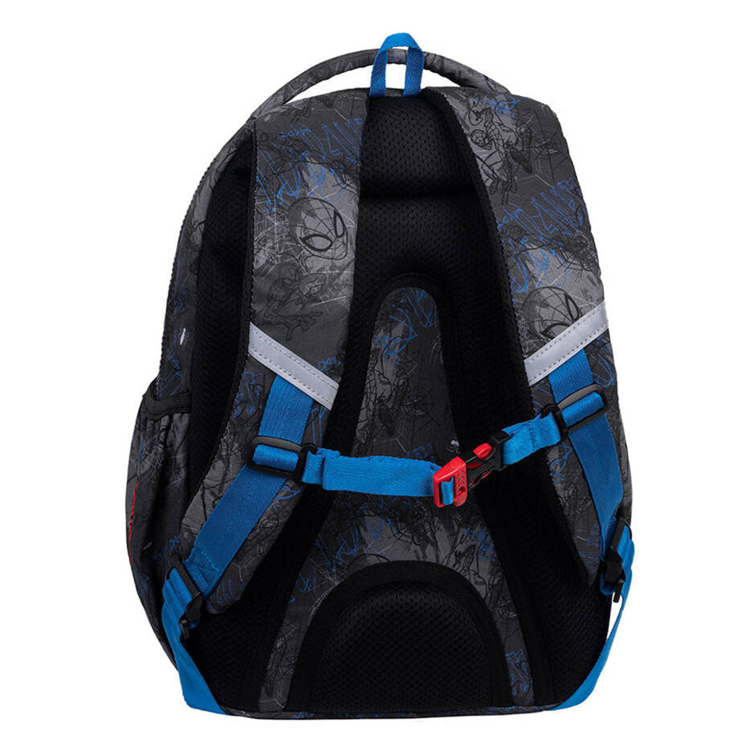 Spiderman Coolpack Schulrucksack, Größe Jerry (15"), konturierter Rücken, 3 geräumige Fächer, verstärkter Boden, F029777