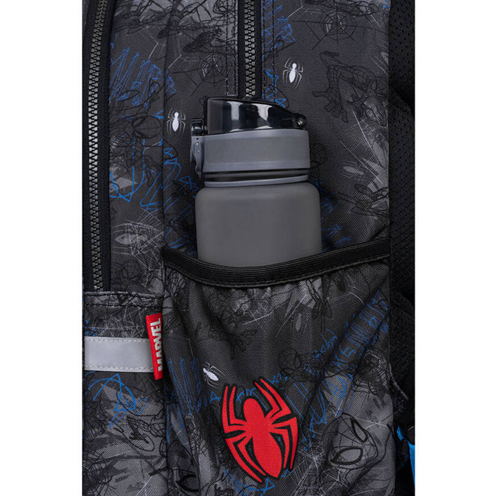 Spiderman Coolpack Schulrucksack, Größe Jerry (15"), konturierter Rücken, 3 geräumige Fächer, verstärkter Boden, F029777