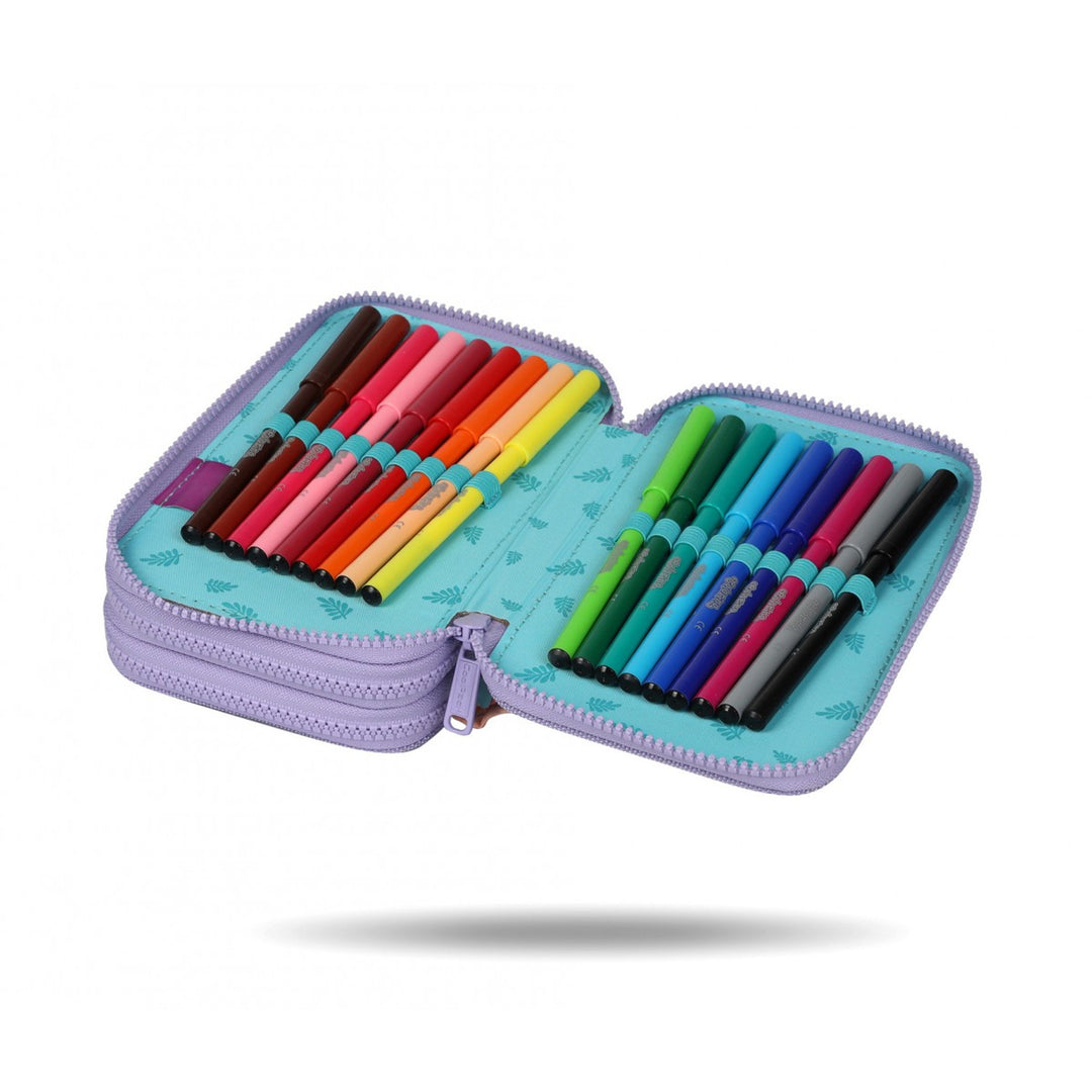 Stitch Coolpack-Schulset, 2-Kammer-Rucksack „Jerry“ (15"), Federmäppchen „Jumper 3“ und Sporttasche für Schuhe