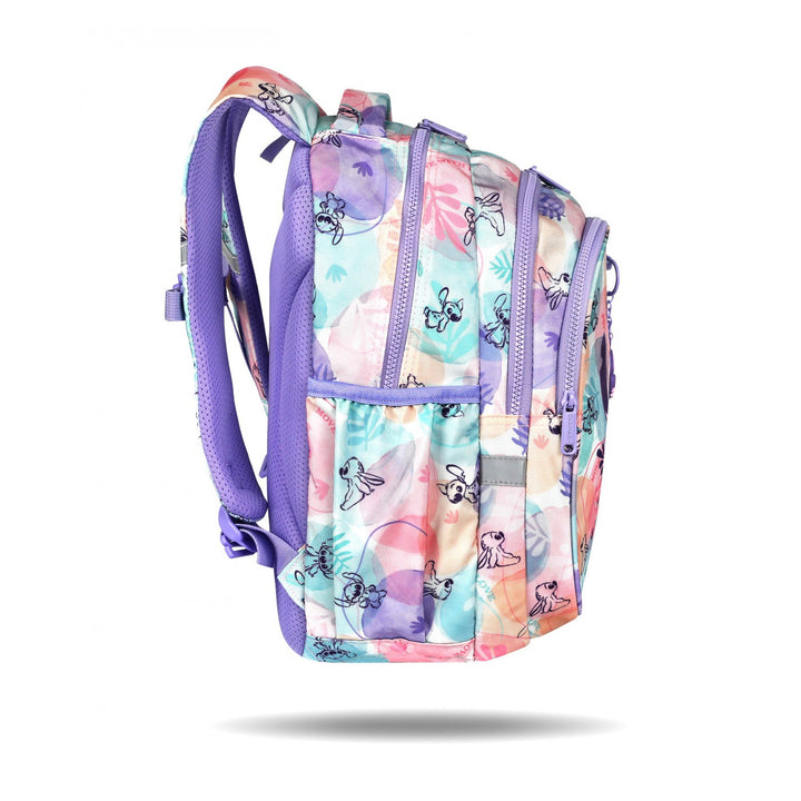 Stitch Coolpack-Schulset, 2-Kammer-Rucksack „Jerry“ (15"), Federmäppchen „Jumper 3“ und Sporttasche für Schuhe