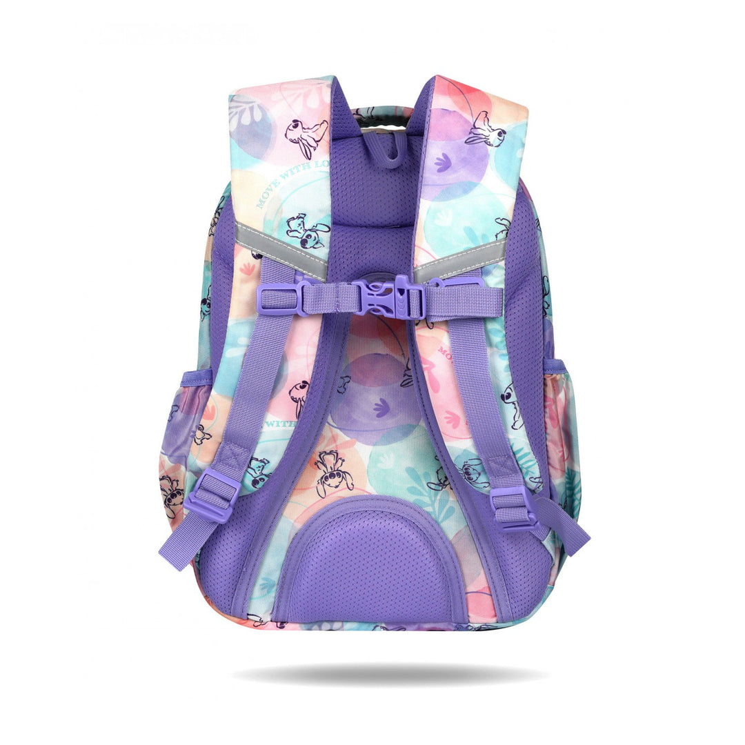 Stitch Coolpack-Schulset, 2-Kammer-Rucksack „Jerry“ (15"), Federmäppchen „Jumper 3“ und Sporttasche für Schuhe