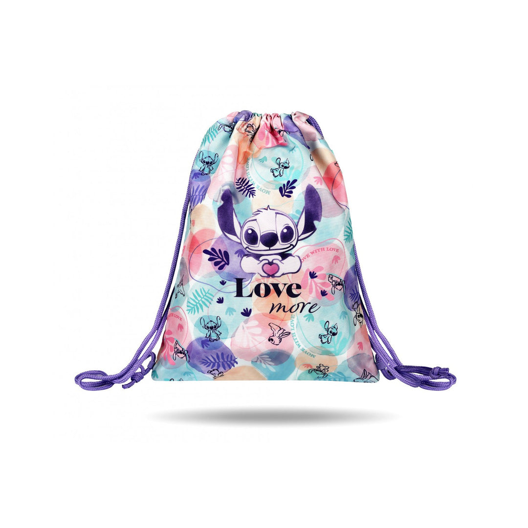 Stitch Coolpack-Schulset, 2-Kammer-Rucksack „Jerry“ (15"), Federmäppchen „Jumper 3“ und Sporttasche für Schuhe