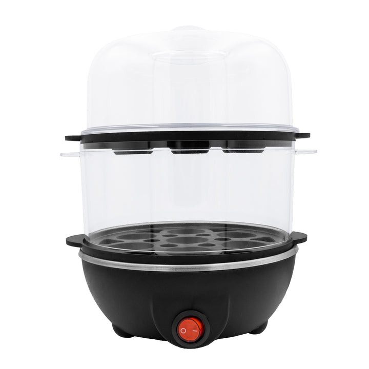 GreenBlue 2-Stufen-Eierkocher für 14 Eier, Leistung 350 W, für bis zu 14 Eier, 220–240 V~, 50/60 Hz, GB358