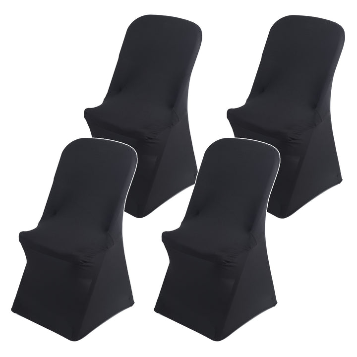 Stuhlhülle für Catering-Stühle, schwarz, GreenBlue, 88 x 50 x 45 cm, Spandex, GB373, 4 Stück