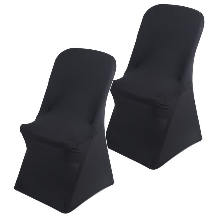 Stuhlhülle für Catering-Stühle, schwarz, GreenBlue, 88 x 50 x 45 cm, Spandex, GB373, 2 Stück