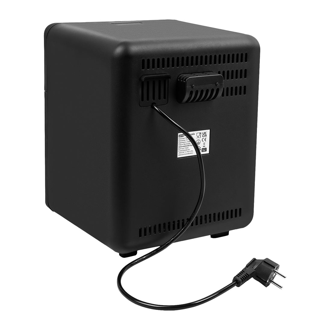 GreenBlue AIR FRYER Heißluftfritteuse, 1800 W, 10 l Fassungsvermögen, 8 Programme, Zubehör, Timer, GB950 + Thermometer/Fühler, GreenBlue GB178