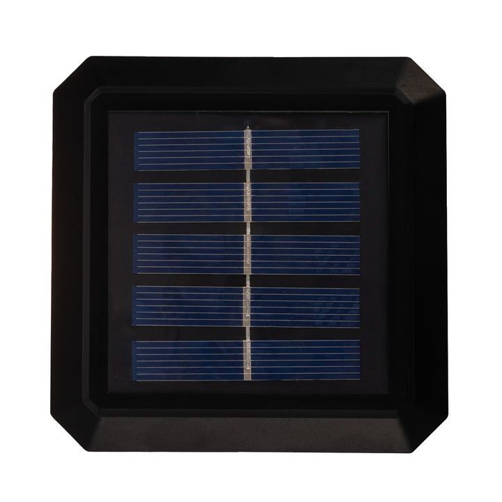 GreenBlue LED-Solarlampe für Pfosten, 80 x 80 mm, Briefumschlag-Abdeckung, 3200 K, GB127 WW, 2 Stück