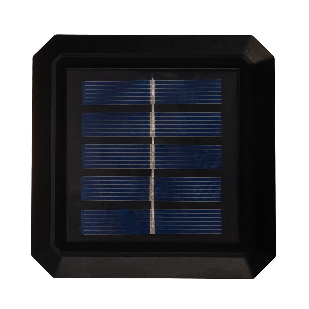 GreenBlue LED-Solarlampe für Pfosten, 80 x 80 mm, Briefumschlag-Abdeckung, 3200 K, GB127 WW, 4 Stück