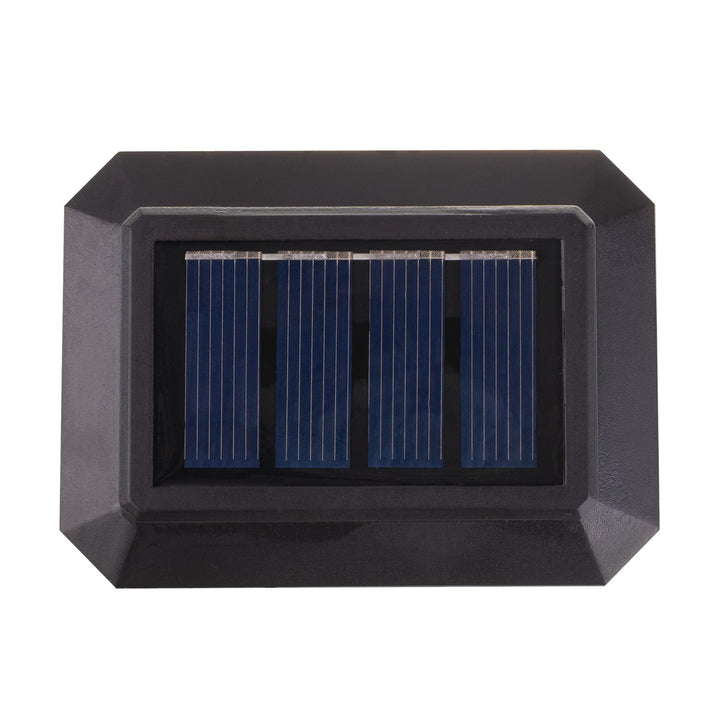GreenBlue LED-Solarlampe für Pfosten, 60 x 40 mm, Briefumschlag-Abdeckung, 3200 K, GB125 WW, 2 Stück