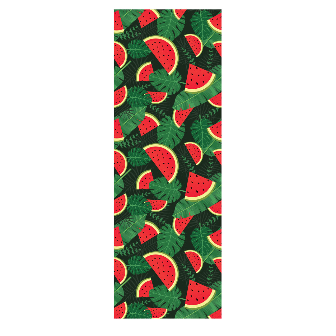 Klassischer Liegestuhl aus Buchenholz GreenBlue GB183 mit Wassermelonen-Aufdruck, 2 Stück