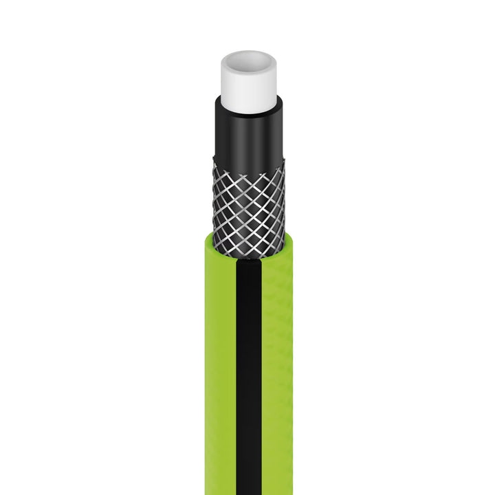 Cellfast Quattro Gartenschlauch 1/2" 15 m + Cellfast Schlauchhalter, grau + Set mit Cellfast Basic Geradsprinkler 1/2"