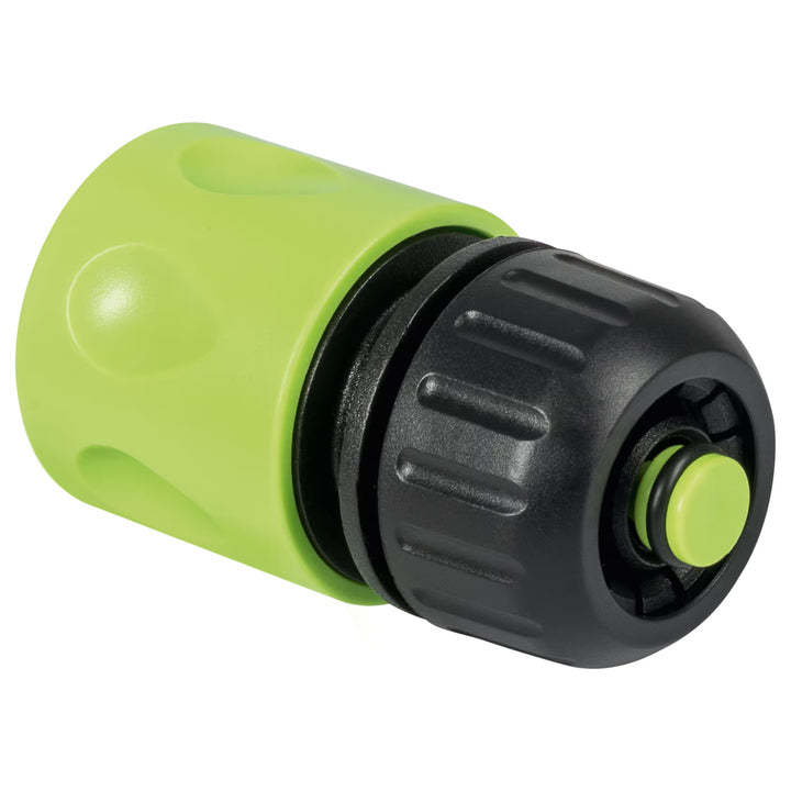 Cellfast Economic Gartenschlauch 1/2" 20 m + gerader Sprühkopf + Anschluss mit 3/4"-Innengewinde + Durchgangs- und Absperr-Schnellkupplung 1/2"