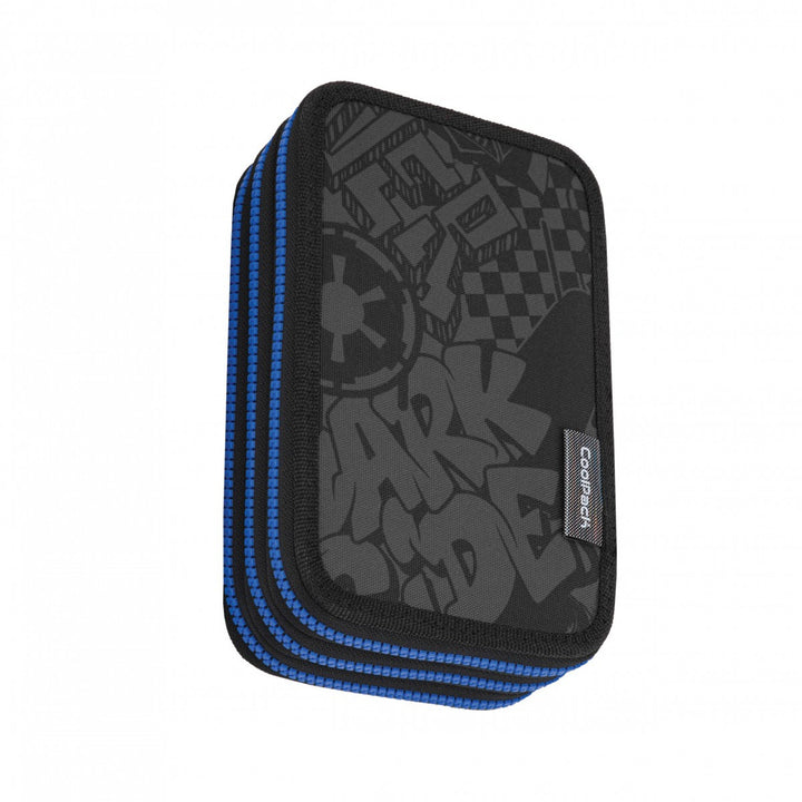 Star Wars Coolpack-Schulset, 3-Kammer-Rucksack „Jerry“ (15") mit konturiertem Rücken und verstellbaren Schultergurten sowie Federmäppchen „Jumper 3“ mit Zubehör