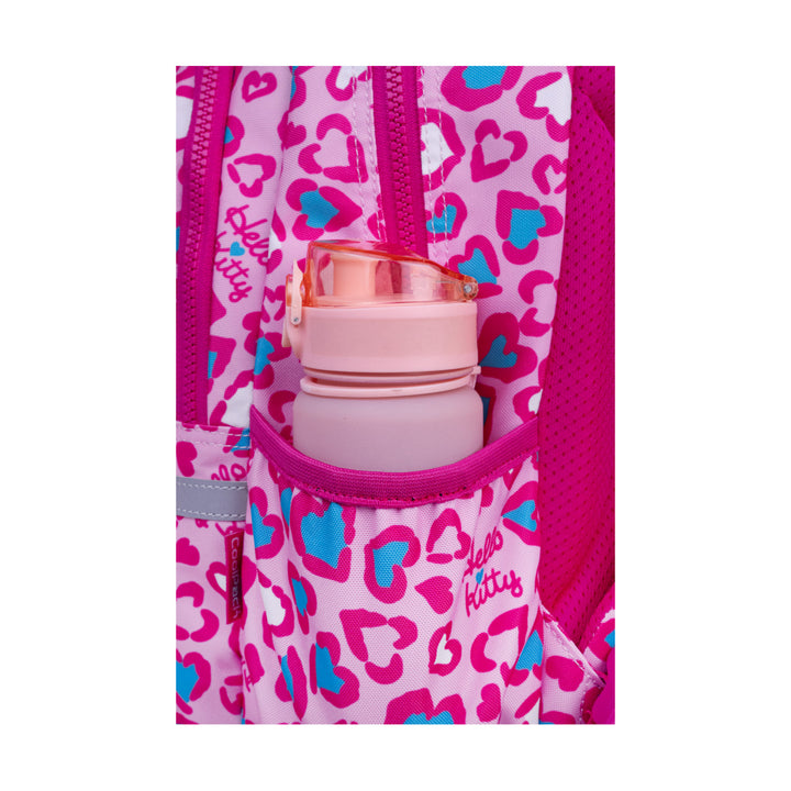 Hello Kitty Coolpack-Schulset, 3-Fächer-Rucksack „Jerry“ (15"), Federmäppchen „Jumper 3“ mit Zubehör sowie eine Sporttasche für Schuhe