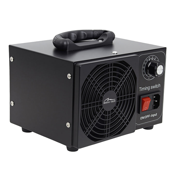 Professioneller Ozonator zur Desinfektion und Luftreinigung, Mediatech, Ozonausstoß: 60.000 mg/h, TIMER, Leistung: 140 W, Metallgehäuse