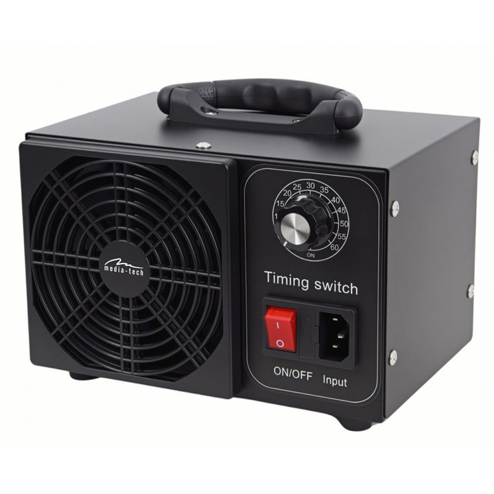 Professioneller Ozonator zur Desinfektion und Luftreinigung, Mediatech, Ozonausstoß: 60.000 mg/h, TIMER, Leistung: 140 W, Metallgehäuse