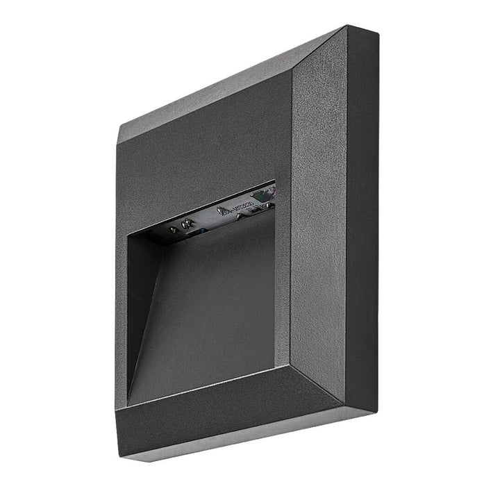 Rabalux-Leuchte, Wandleuchte, für den Außenbereich, LED 4 W, Anthrazit, Trento, 4 Stück