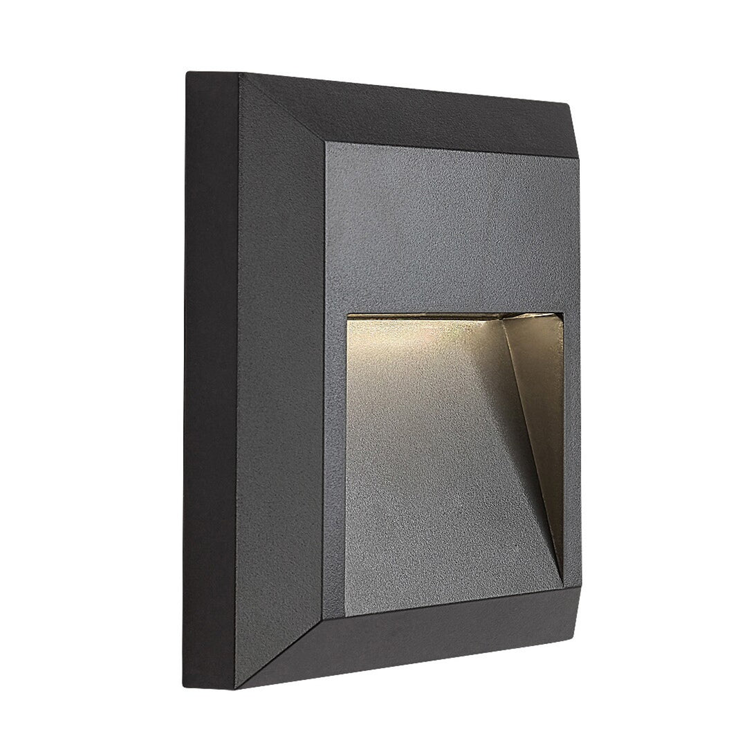 Rabalux-Leuchte, Wandleuchte, für den Außenbereich, LED 4 W, Anthrazit, Trento, 4 Stück