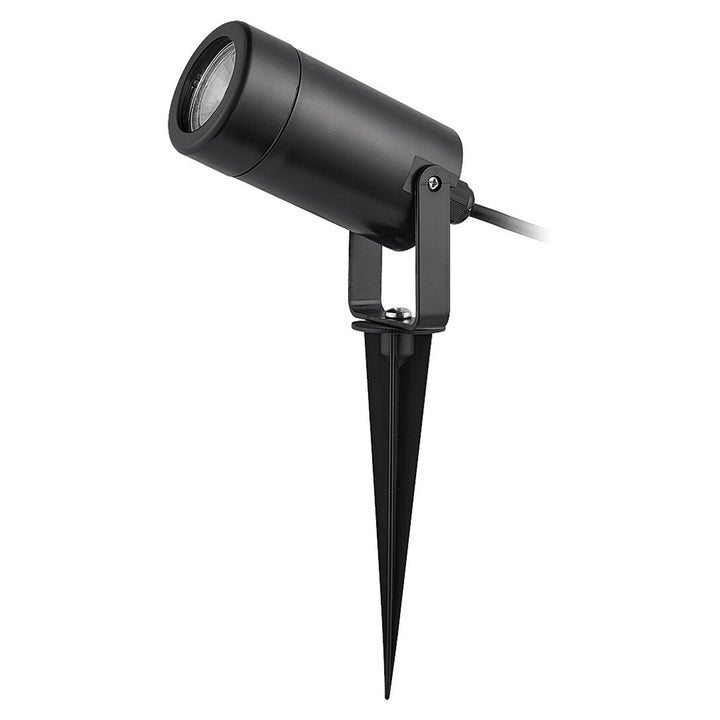 Rabalux Krobia Bodenleuchte, IP65, Farbe: Schwarz, GU10-Gewinde, max. 4 W, 7814