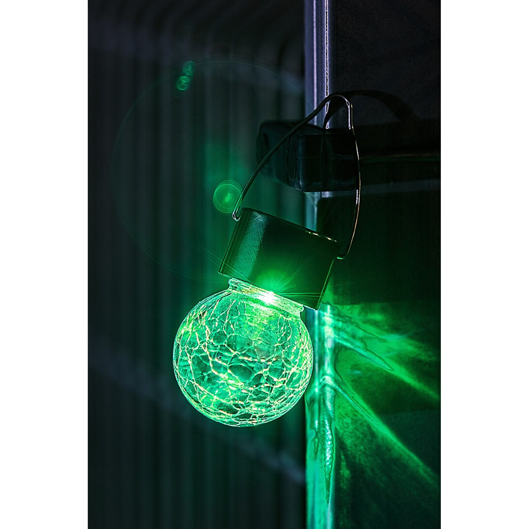Rabalux Yola Solarlampe, 1 lm, IP44, Farbe: Satin-Chrom, LED 0,06 W, 7850