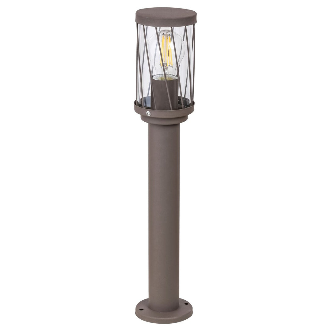 Rabalux Budapest Gartenständerlampe, IP44, Farbe: Braun, E27-Gewinde, max. 40 W, 8889