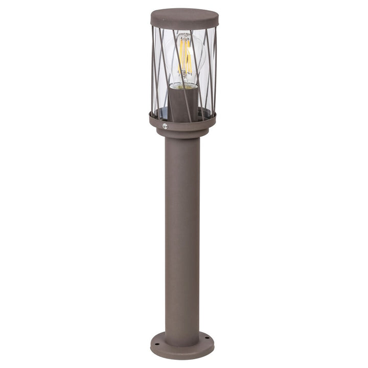 Rabalux Budapest Gartenständerlampe, IP44, Farbe: Braun, E27-Gewinde, max. 40 W, 8889