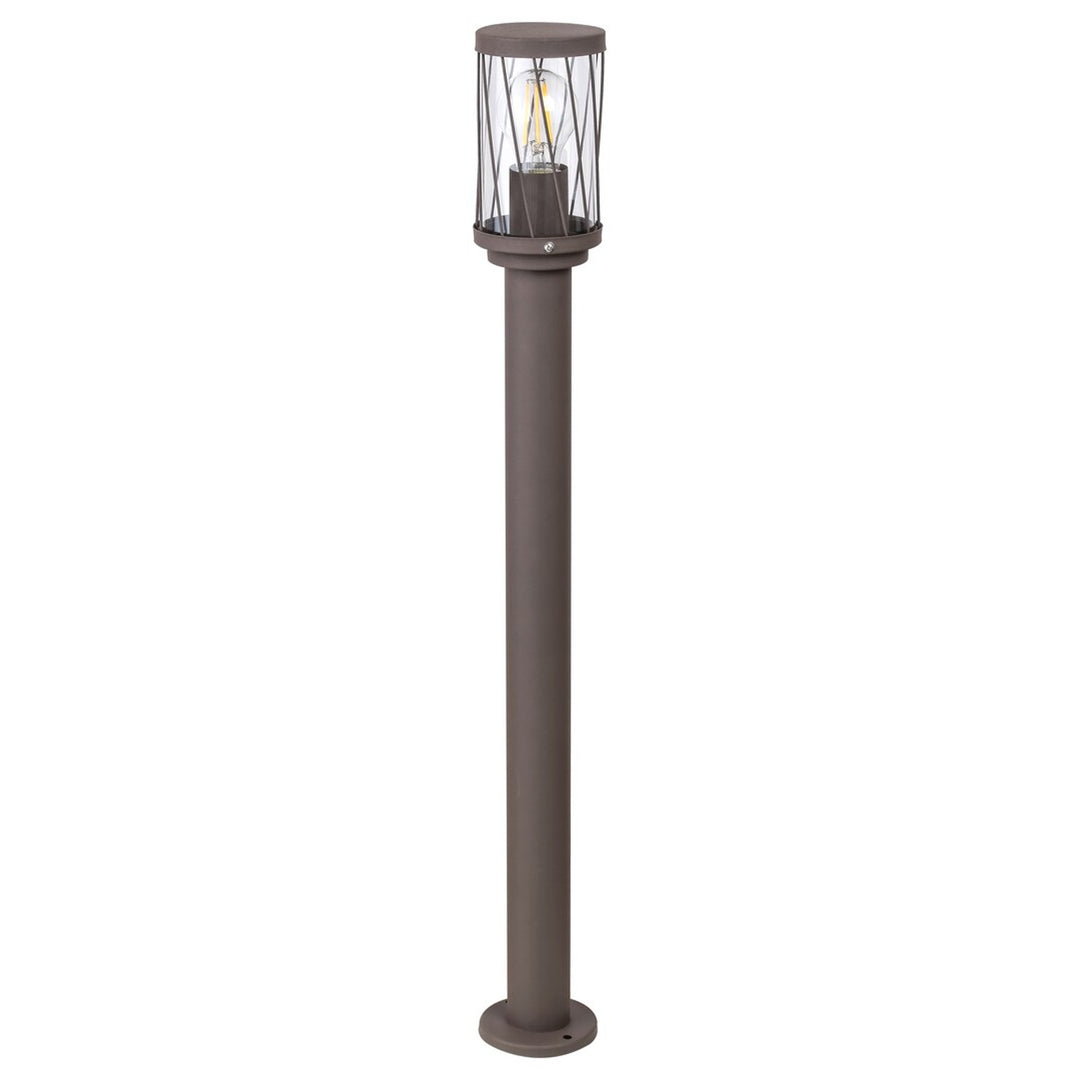 Rabalux Budapest Gartenständerlampe, IP44, Farbe: Braun, E27-Gewinde, max. 40 W, 8890