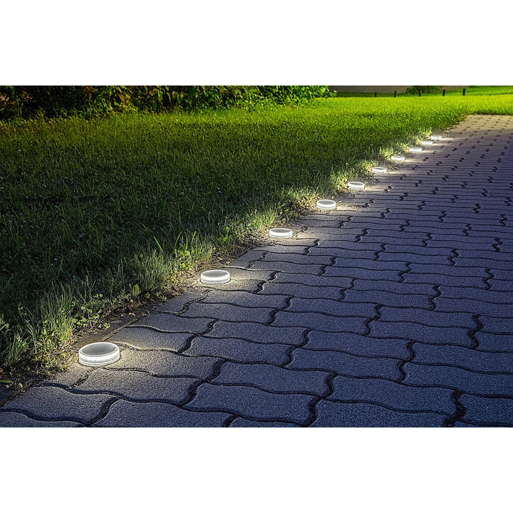 Trillo LED-Solarlampe 0,3 W, Dämmerungssensor, transparent, IP65, K 4000, 77175