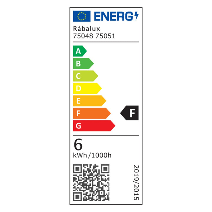 Rabalux Oliro LED-Badezimmerleuchte 6 W, Chrom, IP44, 4000 K, 75048