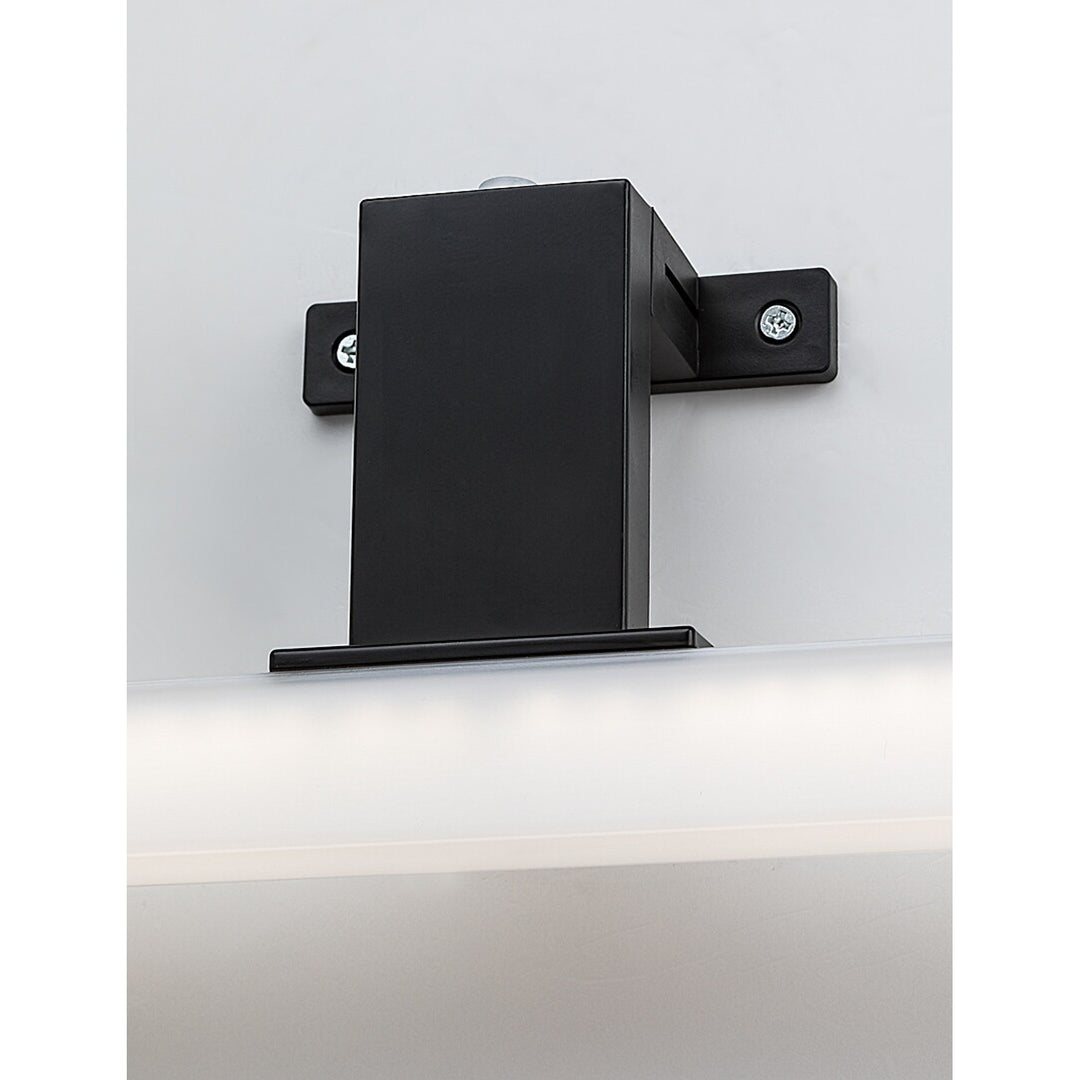 Rabalux Oliro LED-Badezimmerleuchte 6 W, schwarz, IP44, 4000 K, 75051