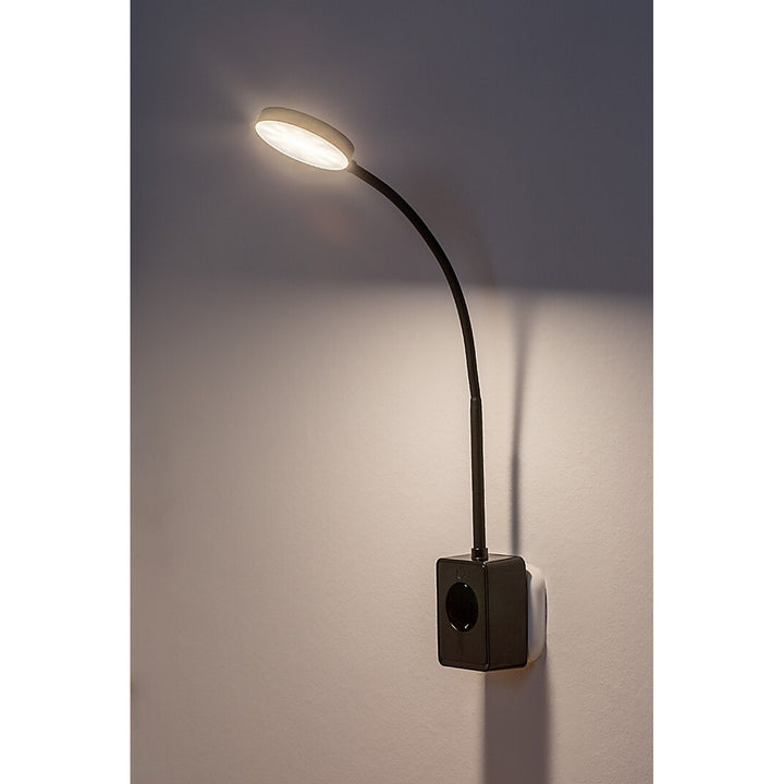 Wandleuchte Rabalux Tivro, LED 4 W, schwarz, IP20, 3 Farbtemperaturen: 3000, 4000, 6000, 71284