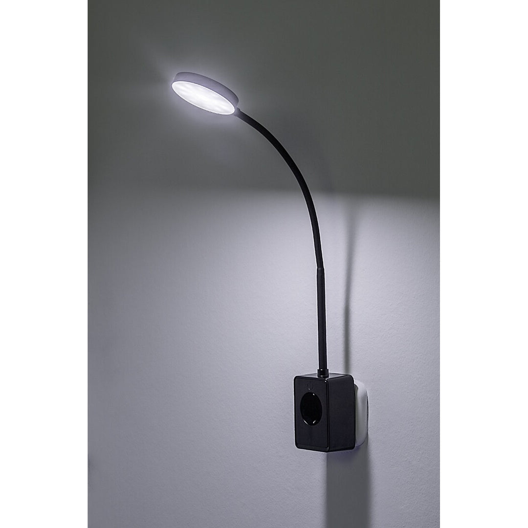 Wandleuchte Rabalux Tivro, LED 4 W, schwarz, IP20, 3 Farbtemperaturen: 3000, 4000, 6000, 71284