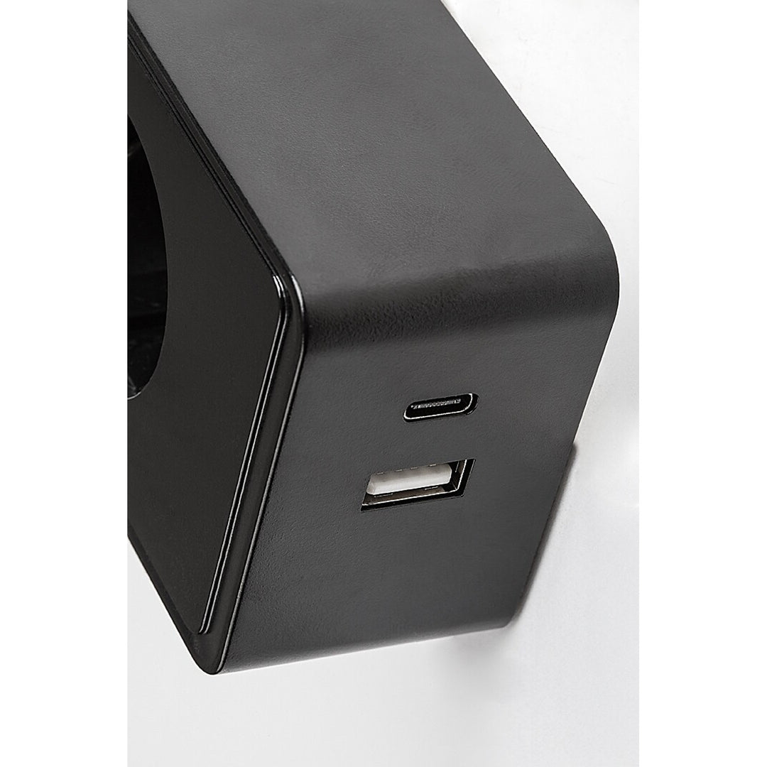 Wandleuchte Rabalux Tivro, LED 4 W, schwarz, IP20, 3 Farbtemperaturen: 3000, 4000, 6000, 71284