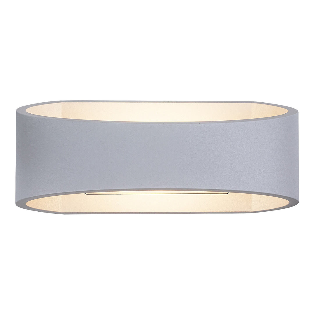 Rabalux Gerla Außenwandleuchte, weiß, LED 9 W, IP54, 3000 K, 77178