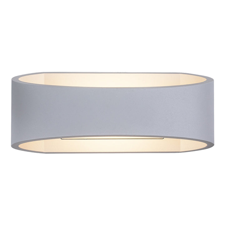 Rabalux Gerla Außenwandleuchte, weiß, LED 9 W, IP54, 3000 K, 77178