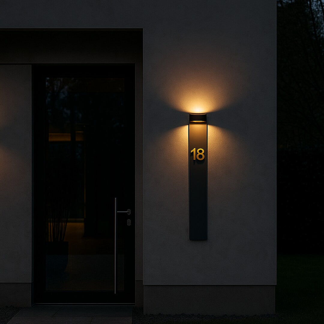 Rabalux Gerla Außenwandleuchte, Anthrazit, LED 9 W, IP54, 3000 K, 77179