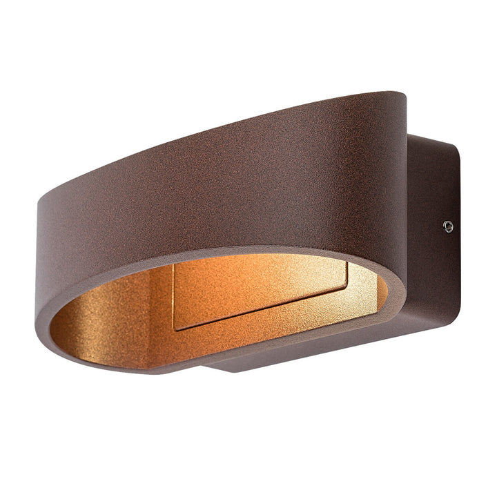 Rabalux Gerla Außenwandleuchte, braun, LED 9 W, IP54, 3000 K, 77180