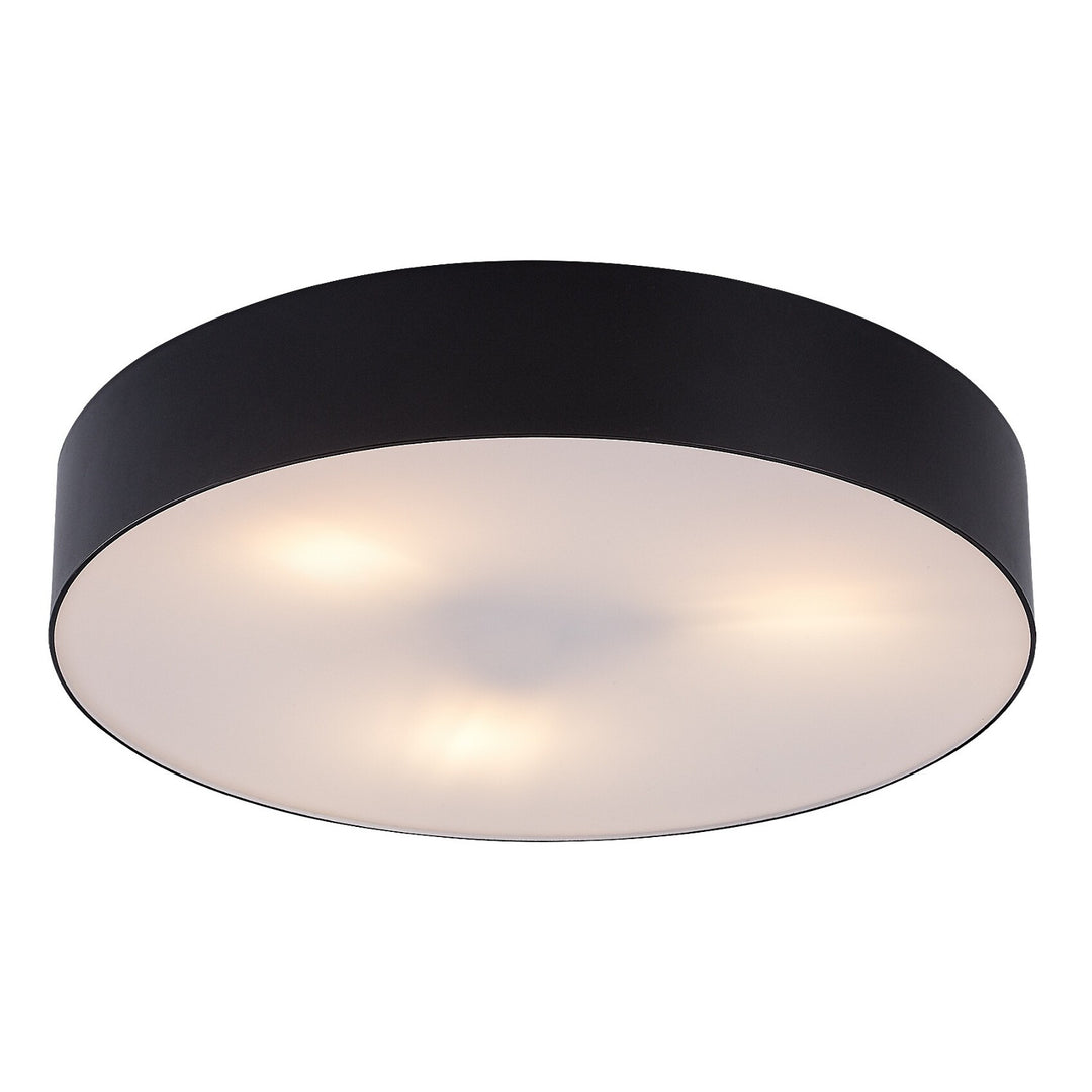 Rabalix Dolen-Leuchte, schwarz, 3x E27, max. 9 W, IP43, 75066