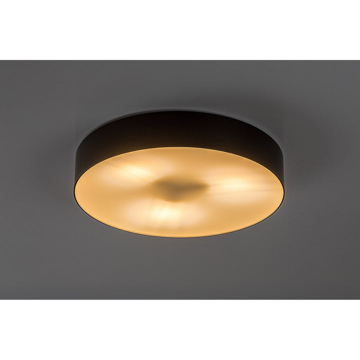 Rabalix Dolen-Leuchte, schwarz, 3x E27, max. 9 W, IP43, 75066