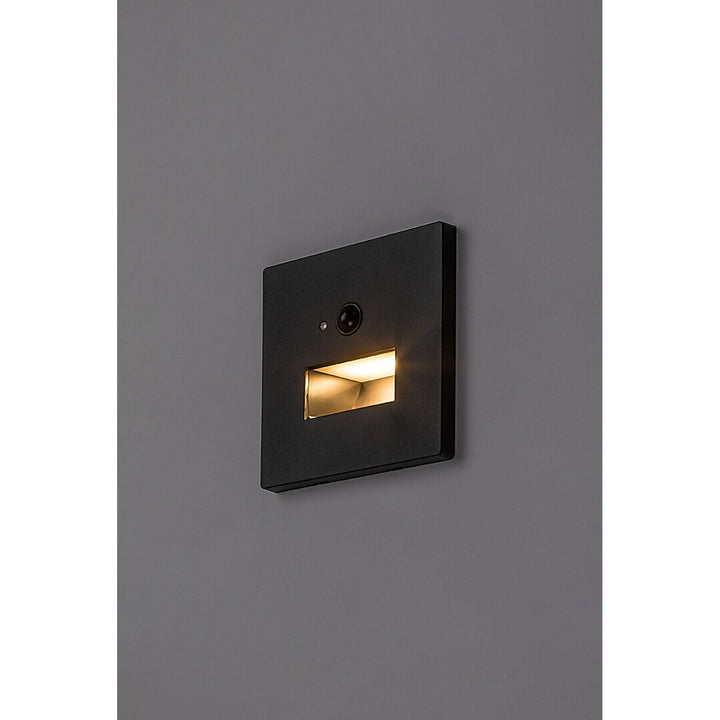 Lunca LED-Lampe 1 W, IP20, schwarz, 3000, 4500, 6500 K, Bewegungsmelder, Lichtsensor, 77197