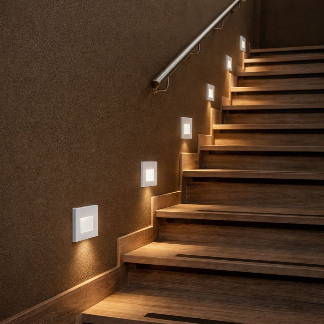 Lunca LED-Lampe 1 W, IP20, weiß, 3000, 4500, 6500 K, Bewegungsmelder, Lichtsensor, 77198