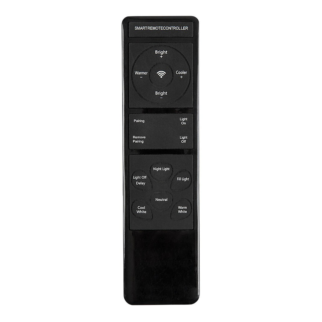 Rabalux Zerina Deckenleuchte, 54 W, IP40, weiß, 3000–6500 K, Speicherfunktion, mit Fernbedienung, Timer-Funktion, Nachtlicht-Effekt, 75087