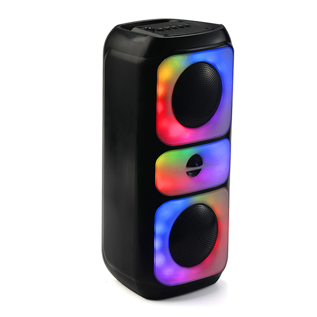 Tracer kabelloser Lautsprecher, Bluetooth 5.0, 20 W RMS-Leistung, Karaoke-Modus, Mikrofon, Powervox P2 TWS