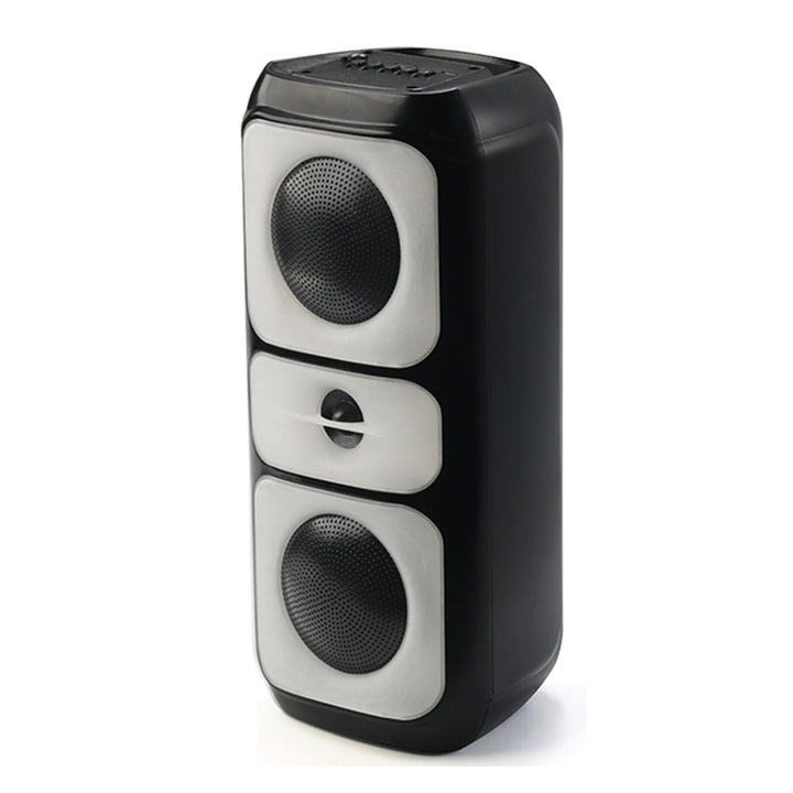 Tracer kabelloser Lautsprecher, Bluetooth 5.0, 20 W RMS-Leistung, Karaoke-Modus, Mikrofon, Powervox P2 TWS