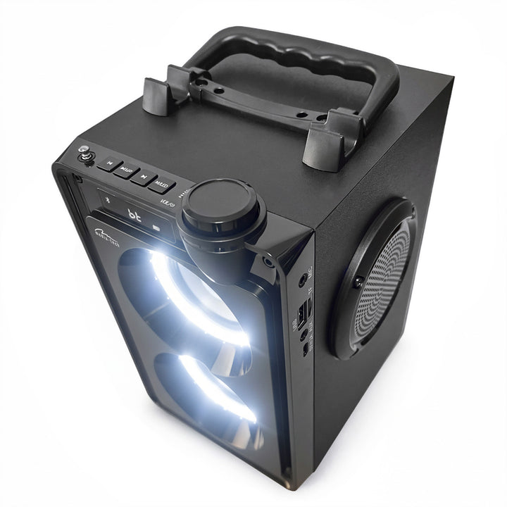 Tragbarer Bluetooth-Lautsprecher OVERBOX MT3186, UKW-Radio, SD-Karten- und USB-Unterstützung, RMS-Leistung 30 W, Mediatech