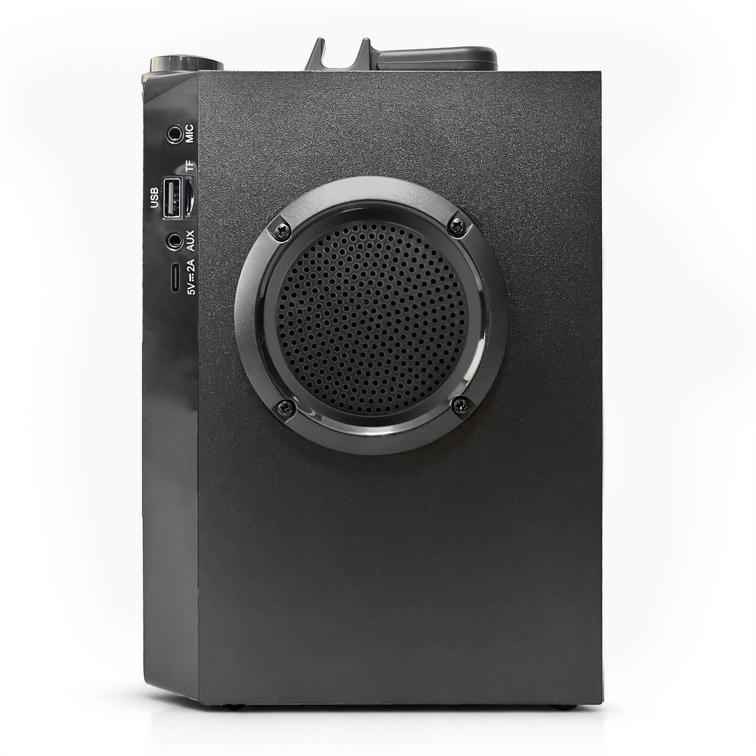 Tragbarer Bluetooth-Lautsprecher OVERBOX MT3186, UKW-Radio, SD-Karten- und USB-Unterstützung, RMS-Leistung 30 W, Mediatech