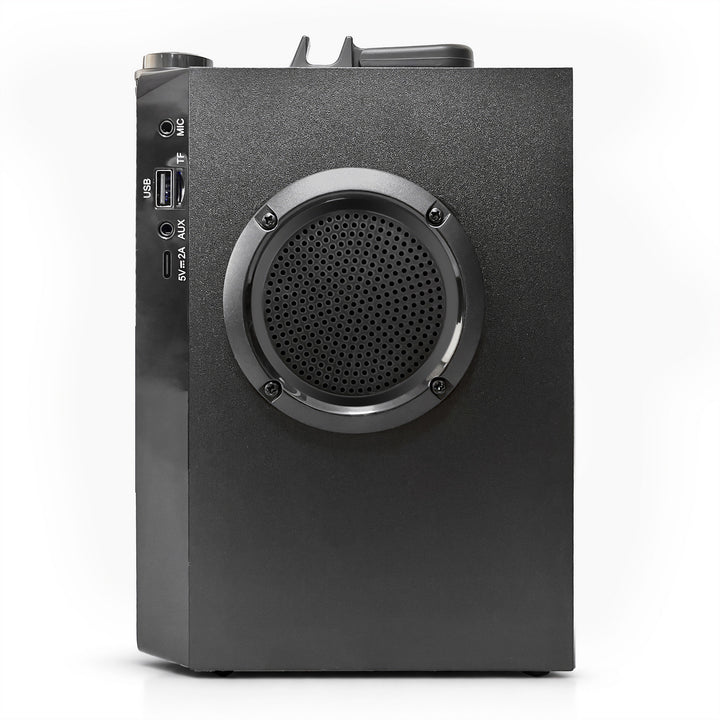 Tragbarer Bluetooth-Lautsprecher OVERBOX MT3186, UKW-Radio, SD-Karten- und USB-Unterstützung, RMS-Leistung 30 W, Mediatech