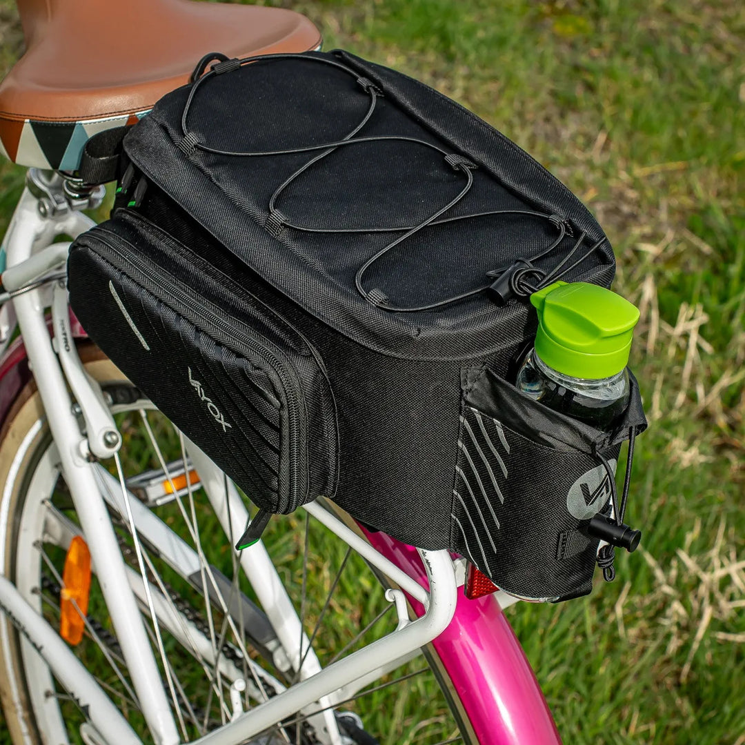 Tasche, Fahrradtasche für den Gepäckträger, hinten, Fassungsvermögen 12 l, wasserdicht, Vayox